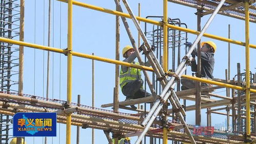 地標性文化精品工程 孝義傳媒大廈主體五一封頂